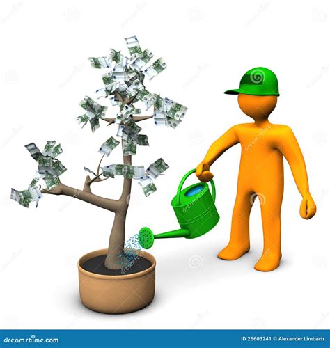 watering trees for money